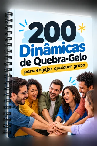 Capa do livro 200 Dinâmicas de Quebra-Gelo para engajar qualquer grupo